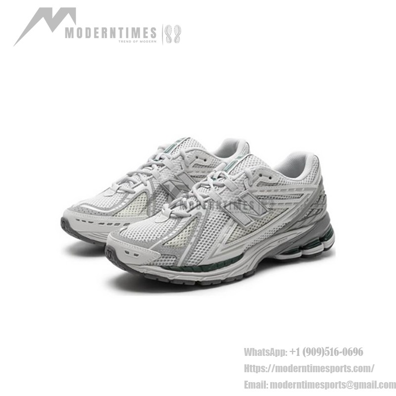 New Balance 1906R Silver Grey Retro Running Sneakers with N-ERGY Cushioning