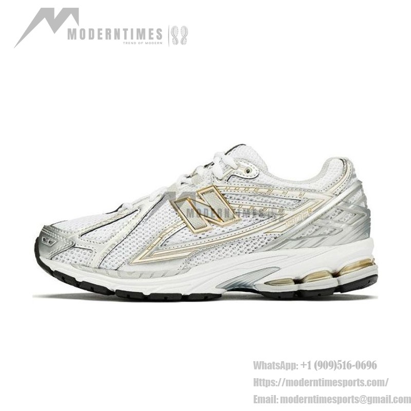 New Balance 1906R White Silver Gold Retro Running Shoes - M1906RI