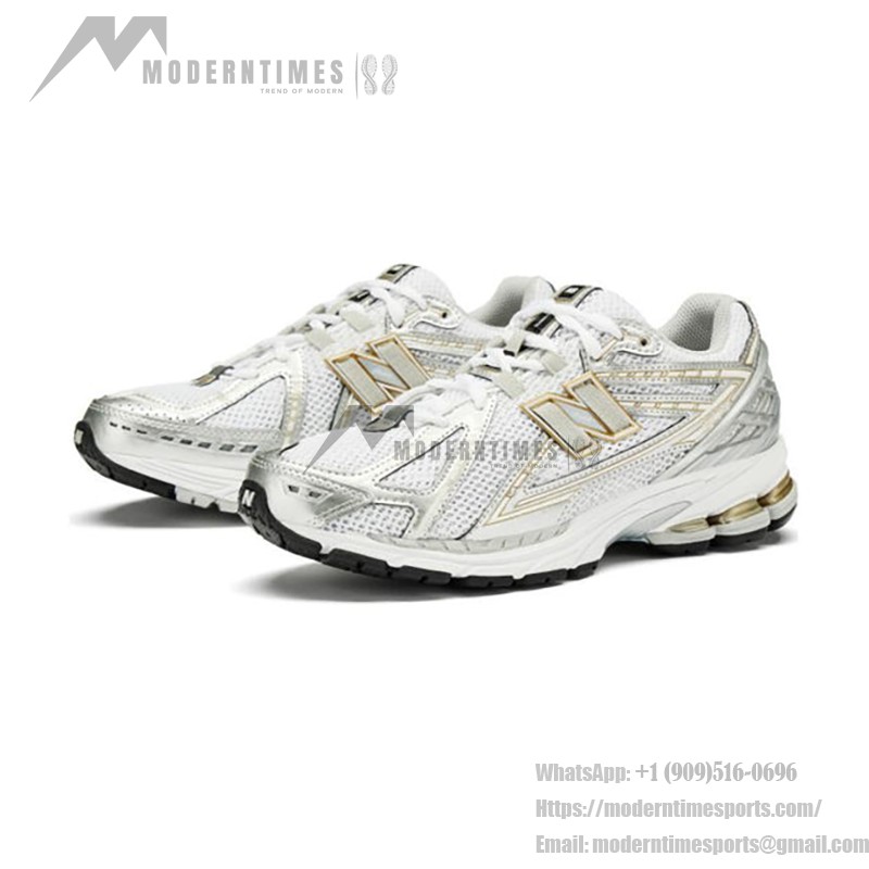 New Balance 1906R White Silver Gold Retro Running Shoes - M1906RI