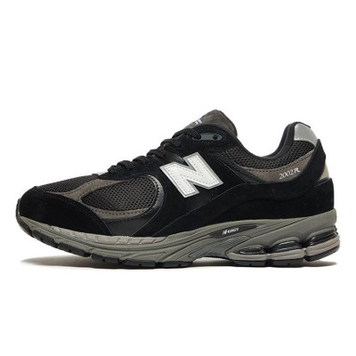 New Balance 2002R Schwarze Sneakers M2002RR1, Stylische und Bequeme Laufschuhe, Klassisches Design, Langlebig und Bequem