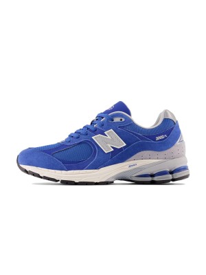 New Balance 2002R Kobalt Blau Silber Grau Klassische Laufschuhe M2002RHU - Stilvolle, Bequeme & Langlebige Sneakers