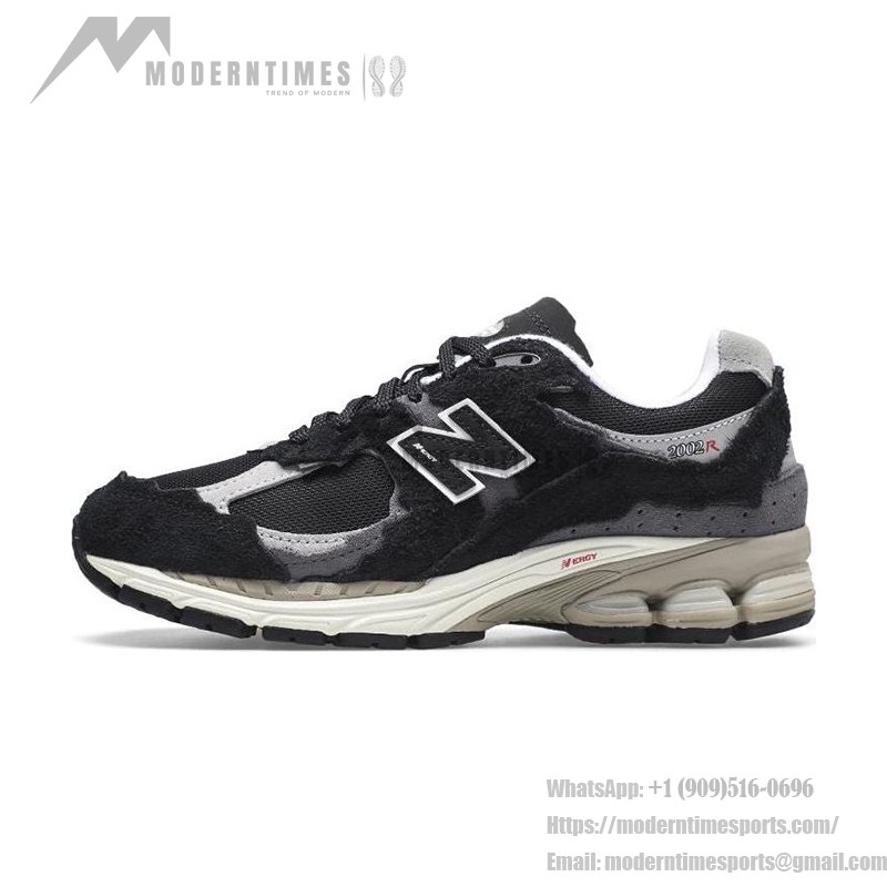 New Balance 2002R Protection Pack Black Grey Klassische Laufschuhe M2002RDJ