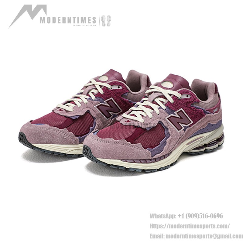 New Balance 2002R Protection Pack Pink M2002RDH Sneaker – Suede and Mesh Design