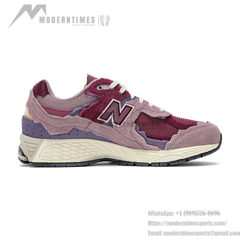 New Balance 2002R Protection Pack Pink M2002RDH Sneaker – Suede and Mesh Design