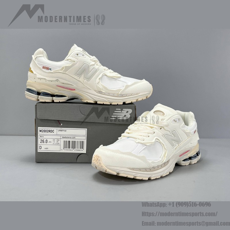 New Balance 2002R Protection Pack Sea Salt M2002RDC – Stylish and Comfortable Sneakers New Balance 2002R Protection Pack Sea Salt M2002RDC Sneaker – Suede and Mesh Design