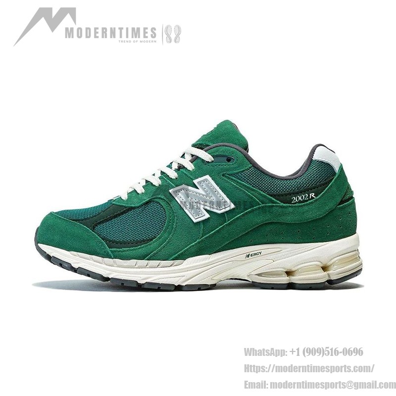 New Balance 2002R Suede Pack Forest Green M2002RHB Sneaker – Suede and Mesh Design