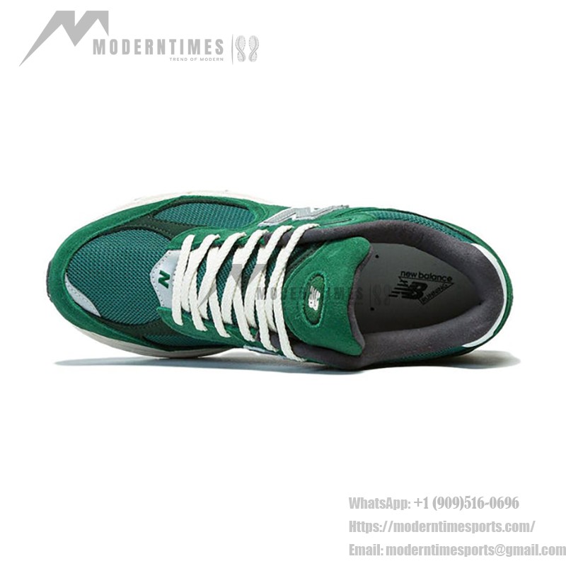 New Balance 2002R Suede Pack Forest Green M2002RHB Sneaker – Suede and Mesh Design