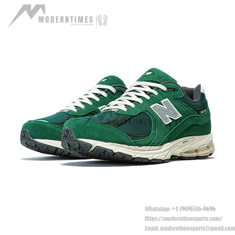 New Balance 2002R Suede Pack Forest Green M2002RHB Sneaker – Suede and Mesh Design