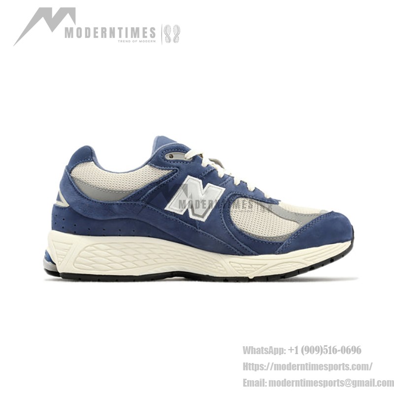 New Balance 2002R Vintage Indigo M2002RHR スニーカー – スエードとメッシュデザイン