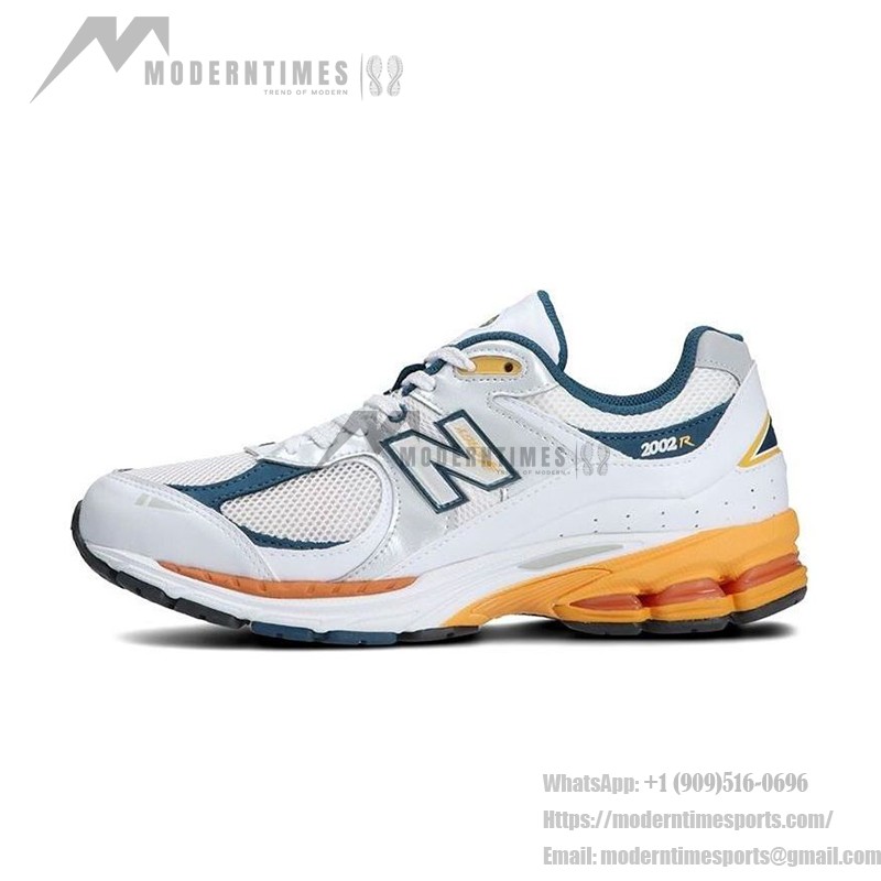 New Balance 2002R White Lagoon M2002RLA Sneaker – Suede and Mesh Design