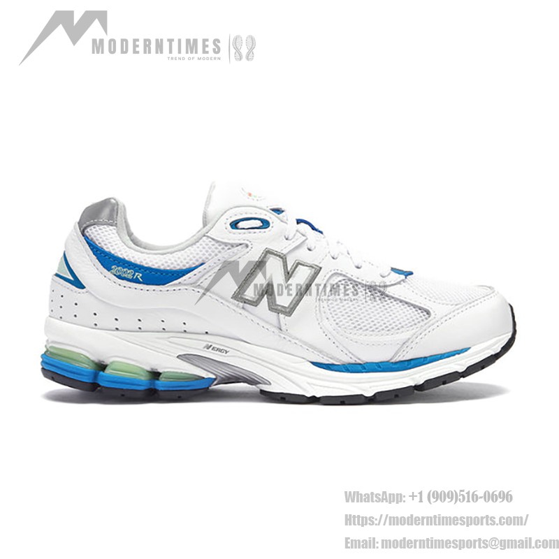 New Balance 2002R White Water Blue ML2002RW スニーカー – スエードとメッシュデザイン