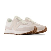 New Balance 327 Beige White Gum Pink WS327AN レトロ スニーカー | ユニセックス カジュアル ランニングシューズ