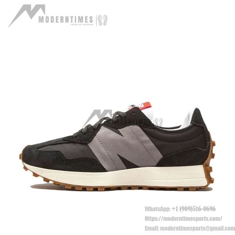 New Balance 327 MS327STC 블랙 캐슬록 레트로 러닝화