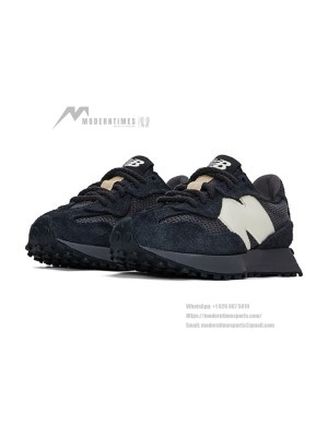 New Balance 327 Black Grey U327WVE Retro Sneakers | Unisex Casual Running Shoes
