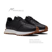 New Balance 327 MS327LH Black Sea Salt Retro Running Shoes Unisex Sports Casual Sneakers