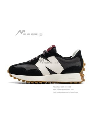 New Balance 327 Black WS327KC Retro Sneakers | Unisex Casual Running Shoes
