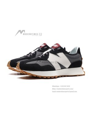 New Balance 327 Black WS327KC Retro Sneakers | Unisex Casual Running Shoes