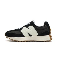 New Balance 327 Black White Gum WS327BL Retro Sneakers | Unisex Casual Running Shoes