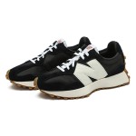 New Balance 327 Black White Gum WS327BL Retro Sneakers for Men and Women