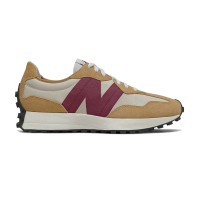 New Balance 327 MS327FA Brown Burgundy Retro Running Shoes Unisex Sports Casual Sneakers