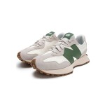 New Balance 327 MS327LX Beige White Green Retro Running Shoes