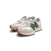 New Balance 327 MS327LX Beige White Green Retro Running Shoes Unisex Sports Casual Sneakers