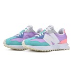 New Balance 327 MS327PA Dark Violet Summer Jade Pink Retro Running Shoes