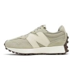 New Balance 327 MS327FC Grey Oak Sea Salt Retro Running Shoes Side View