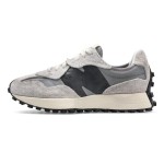 New Balance 327 MS327WCA Grey White Black Retro Running Shoes Side View