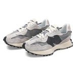 New Balance 327 MS327WCA Grey White Black Retro Running Shoes Side View