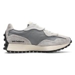 New Balance 327 MS327WCA Grey White Black Retro Running Shoes Side View