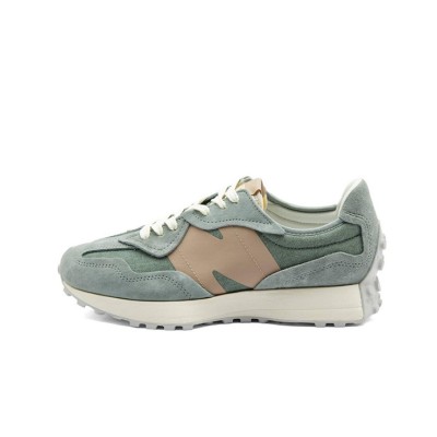 New Balance 327 MS327WPA Juniper Green Beige Retro Running Shoes Unisex Sports Casual Sneakers