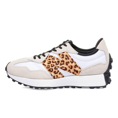 New Balance 327 MS327SD Leopard Print Retro Running Shoes Unisex Sports Casual Sneakers