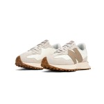 New Balance 327 MS327LZ Moonbeam Driftwood Retro Running Shoes Side View