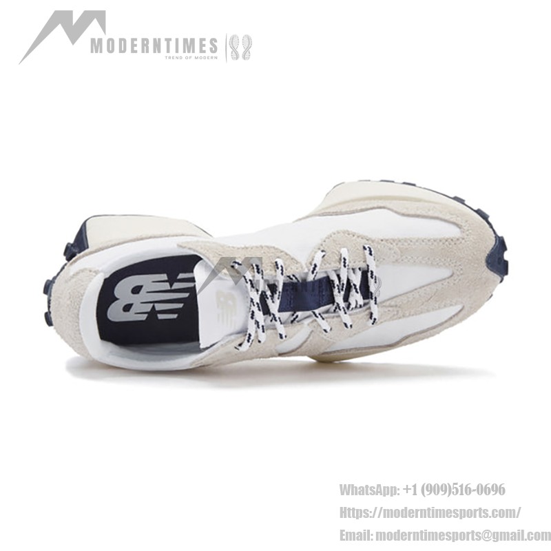 New Balance 327 MS327RF1 Moonbeam Retro Running Shoes Side View