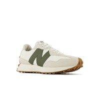 New Balance 327 Oatmeal Oak Green MS327ASN 레트로 스니커즈 | 유니섹스 캐주얼 러닝화