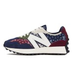 New Balance 327 MS327DWU Paisley Pack Allover Print Retro Running Shoes Side View