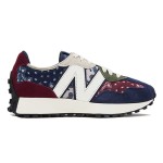 New Balance 327 MS327DWU Paisley Pack Allover Print Retro Running Shoes Side View