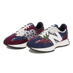 New Balance 327 MS327DWU Paisley Pack Allover Print Retro Running Shoes Side View