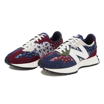 New Balance 327 MS327DWU Paisley Pack Allover Print Retro Running Shoes Unisex Sports Casual Sneakers