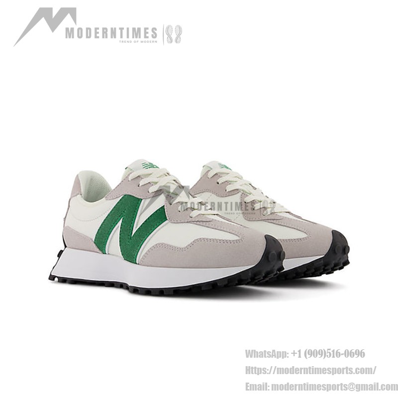 New Balance 327 Rain Cloud Varsity Green MS327LG Retro Sneakers 남녀 공용