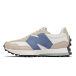 New Balance 327 MS327PV Sandstone Mercury Blue Retro Running Shoes Side View