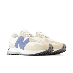 New Balance 327 MS327PV Sandstone Mercury Blue Retro Running Shoes Side View