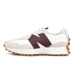 New Balance 327 White Dark Red WS327KA Retro Sneakers for Men and Women