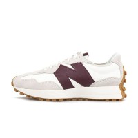 New Balance 327 White Dark Red WS327KA Retro Sneakers | Unisex Casual Running Shoes