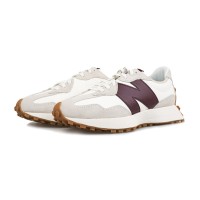 New Balance 327 White Dark Red WS327KA Retro Sneakers | Unisex Casual Running Shoes