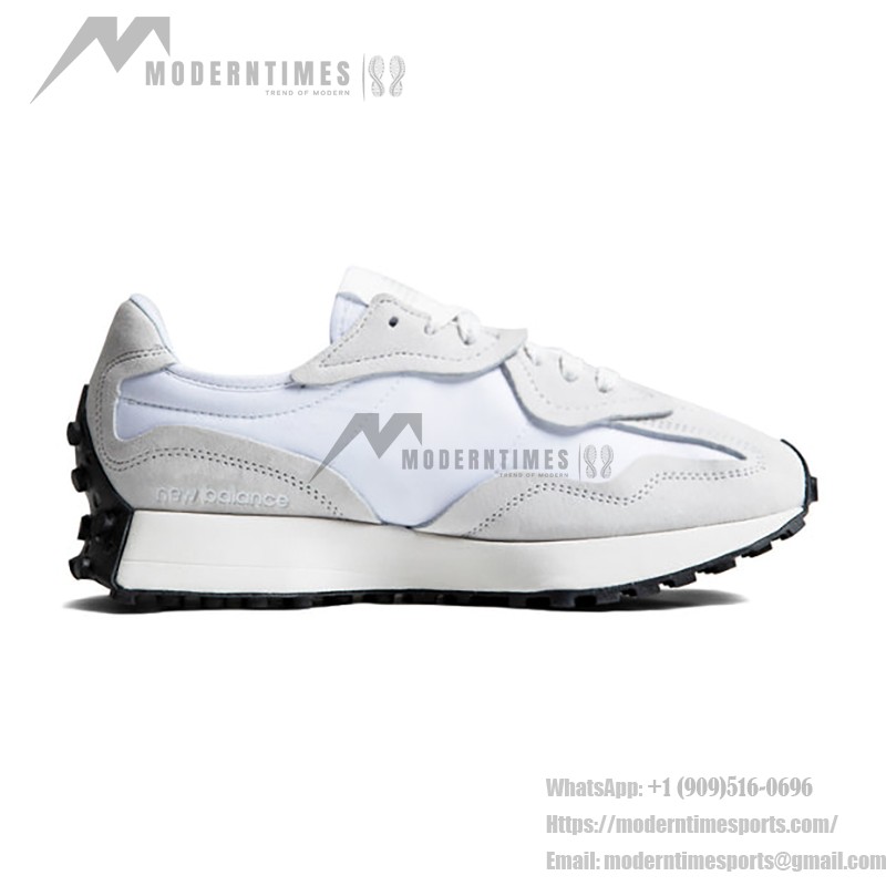 New Balance 327 White Grey U327WED Retro Sneakers – Unisex Casual Running Shoes