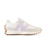 New Balance 327 MS327OS White Lavender Retro Running Shoes for Men and Women