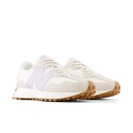 New Balance 327 MS327OS White Lavender Retro Running Shoes for Men and Women