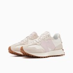 New Balance 327 MS327OR White Moonbeam Beige Suede Retro Sneakers for Men and Women